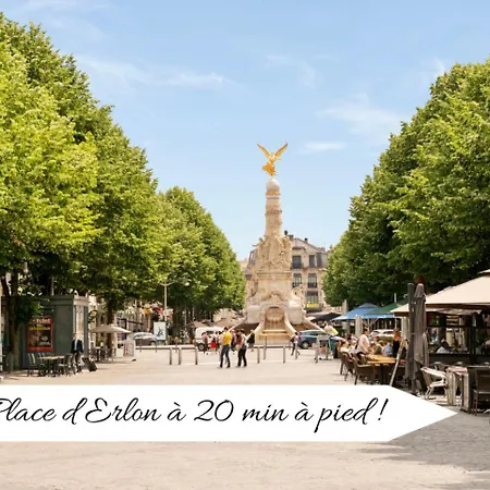 L'eclat Champenois - Terrasse-gare-arena 公寓 *