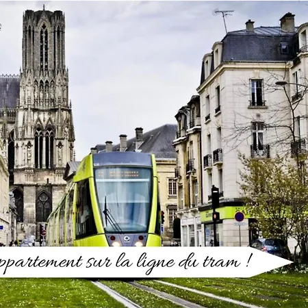 L'eclat Champenois - Terrasse-gare-arena アパート ランス