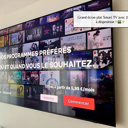 L'eclat Champenois - Terrasse-gare-arena 公寓 *