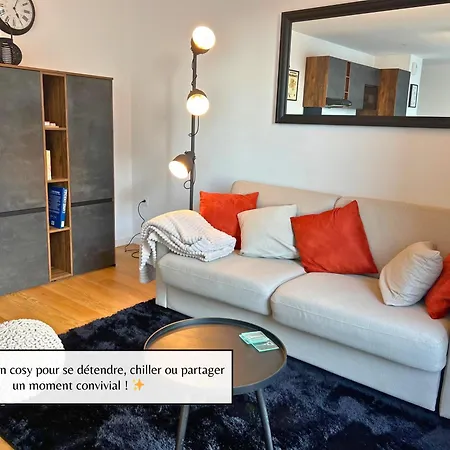 Lejlighed L'eclat Champenois - Terrasse-gare-arena