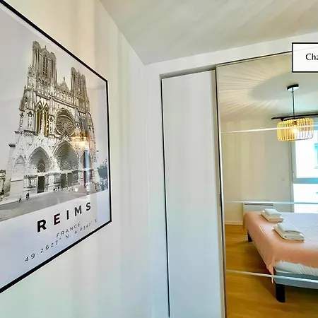 Lejlighed L'eclat Champenois - Terrasse-gare-arena Reims