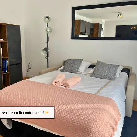 L'eclat Champenois - Terrasse-gare-arena アパート