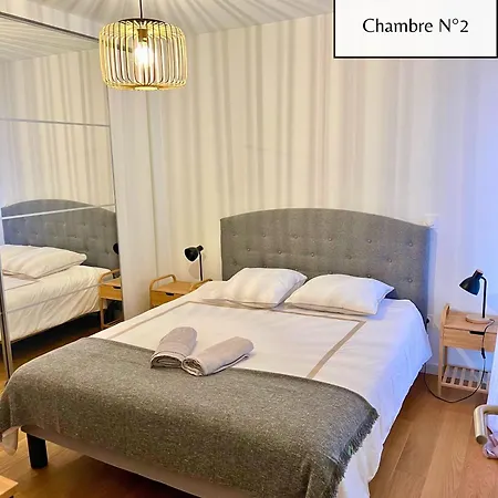 L'eclat Champenois - Terrasse-gare-arena 公寓 *