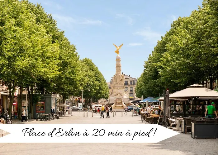 L'eclat Champenois - Terrasse-gare-arena Lejlighed *