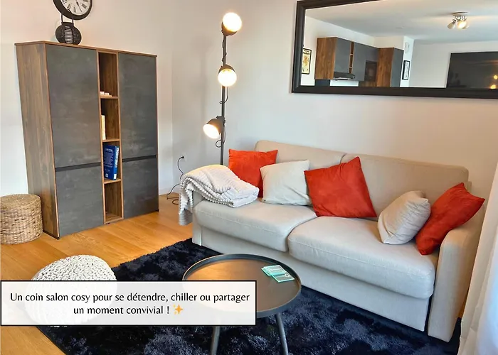 Lejlighed L'eclat Champenois - Terrasse-gare-arena